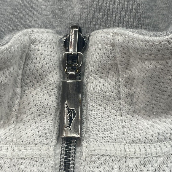 Tommy Bahama Sweatshirt Mens Extra Large Flipshore 1/4 Zip Reversible Sweater - Picture 6 of 11